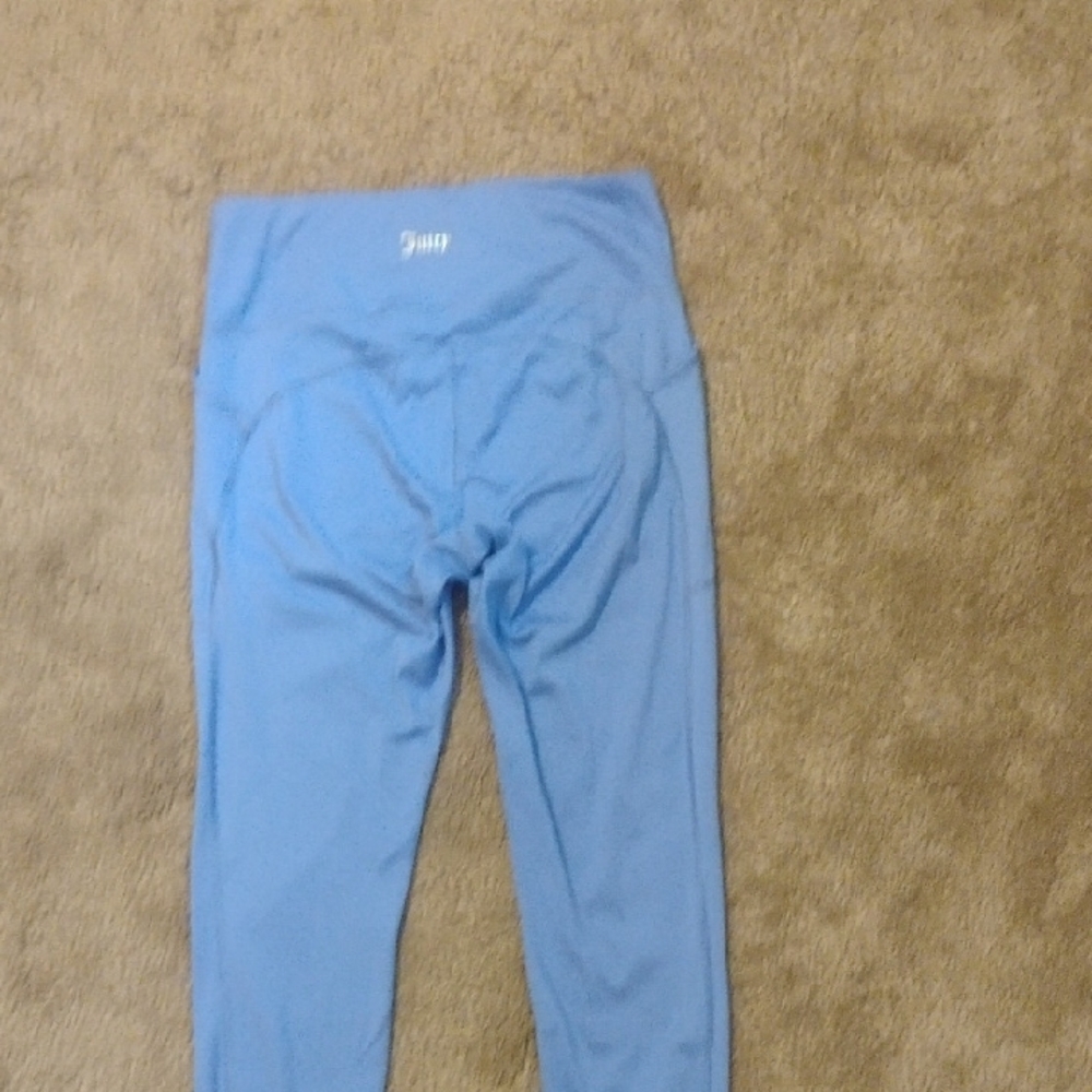 2/$13 Deal Juicy Couture Blue Leggings - Picture 3 of 4